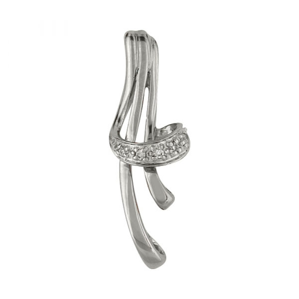 Золотая подвеска с бриллиантами № 98120