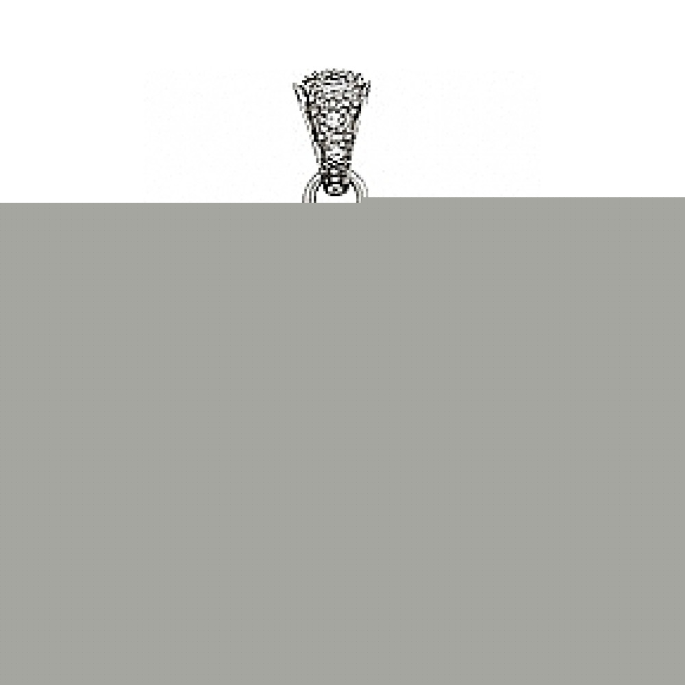 Золотые серьги с топазом и фианитом № 111255