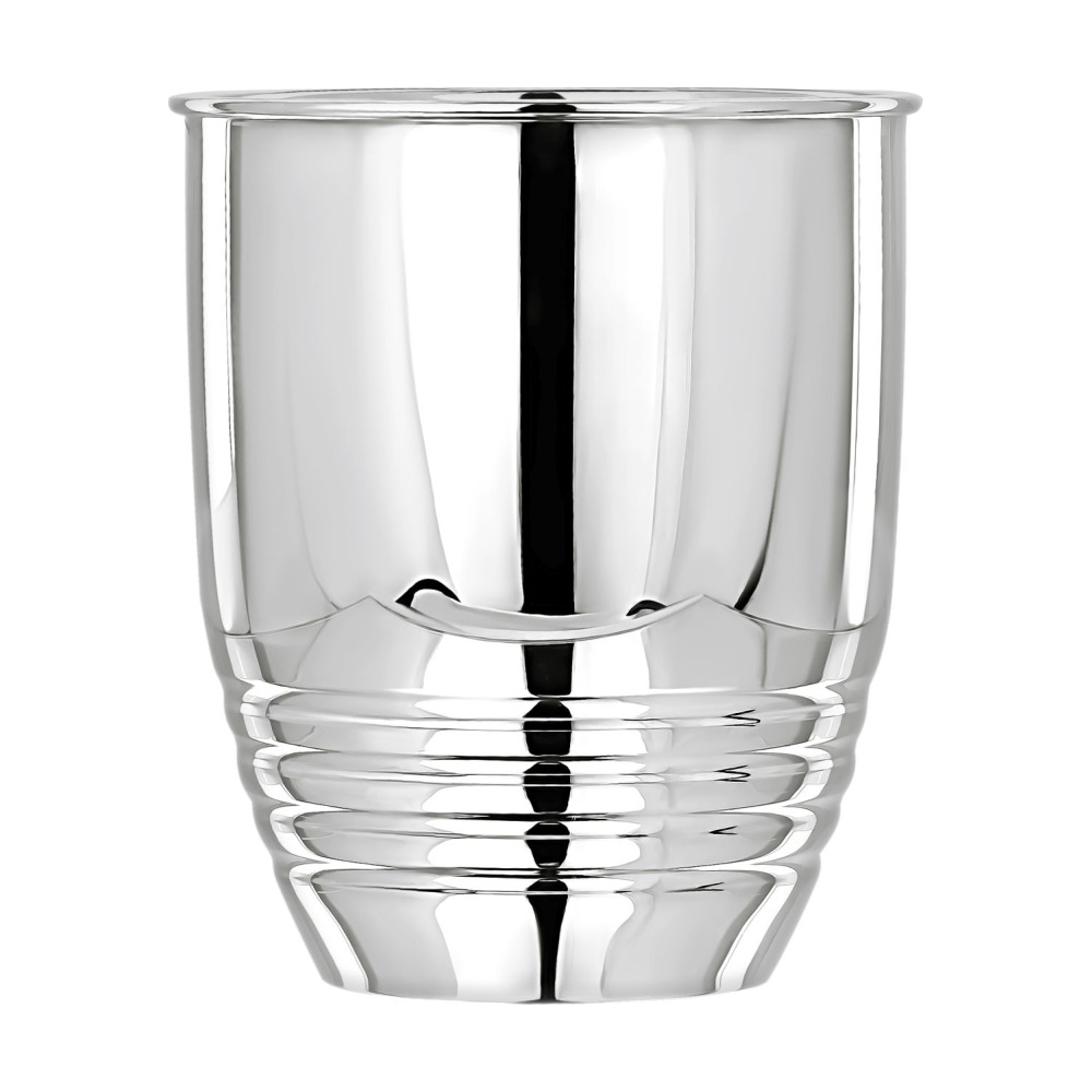 Набор Торче с крышкой : стакан, кувшин в футляре из серебра 925 пробы