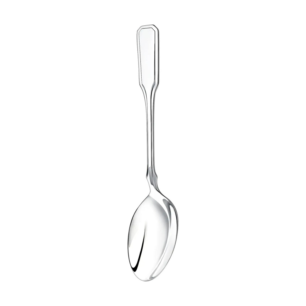 Набор столовый Русский на 12 персон: вилка, ложка, нож, чайная ложка из серебра 925 пробы