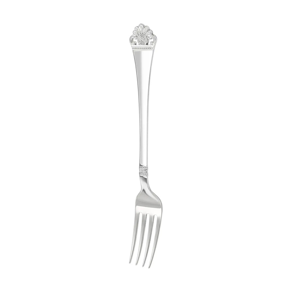 Набор столовый Афина 4 предмета : вилка, ложка, нож, чайная ложка из серебра 925 пробы